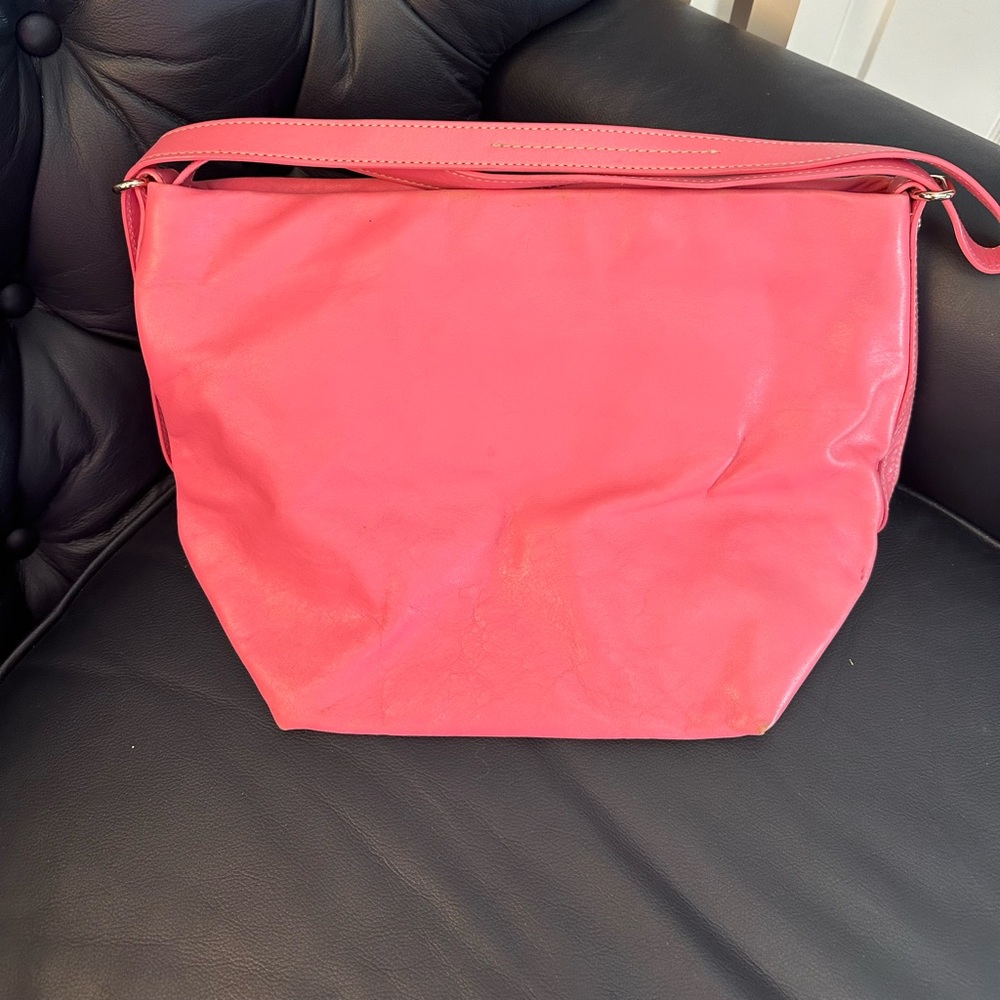 Kate Spade bright pink shoulder bag